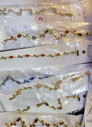 Anti-tarnish colourful Bracelets.