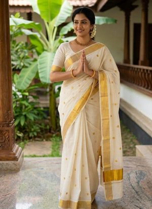 Polka Saree